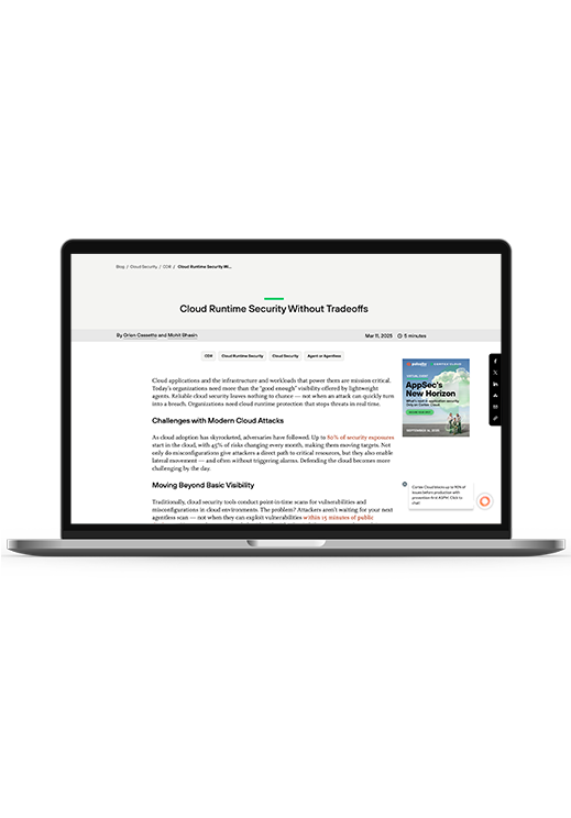 Cloud Runtime Security Without Tradeoffs