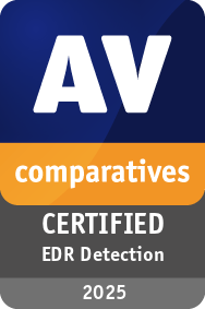 Certified: AV-Comparatives EDR Detection Validation