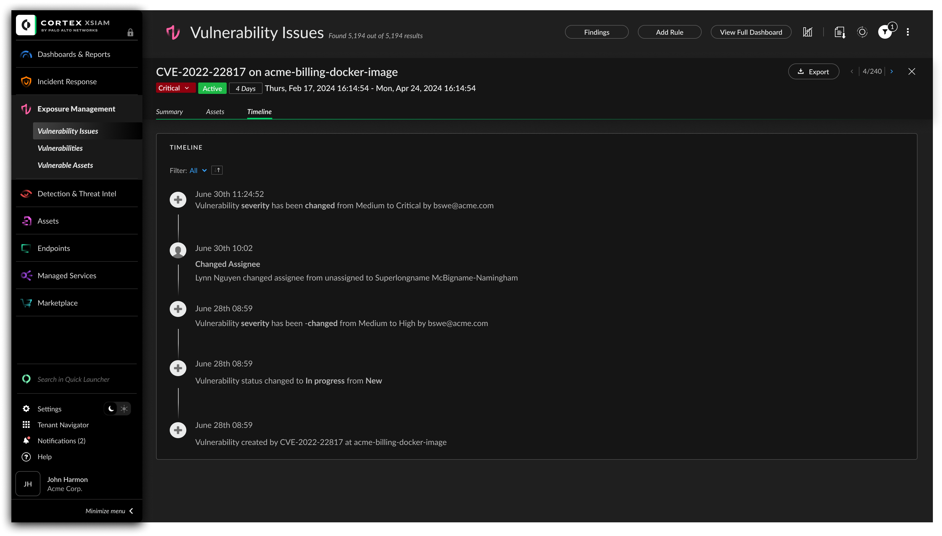Continuous Visibility
