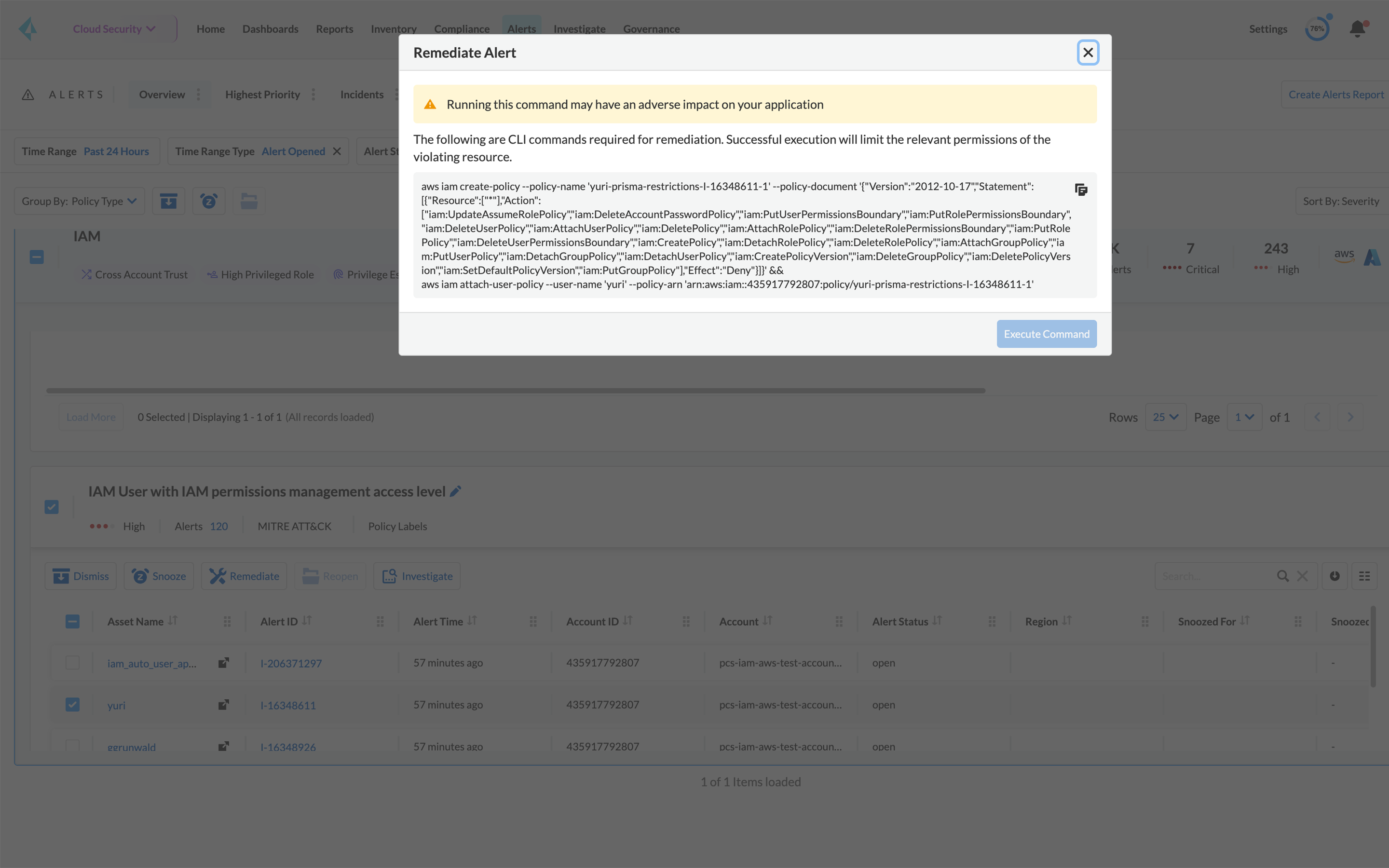 Automated remediation