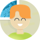 headshot of happy person